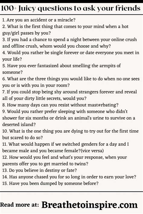 question to ask your friend|100 questions to ask friends.
